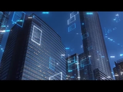 半円景観エレベーター 1000kg 透明ガラス観測エレベーター