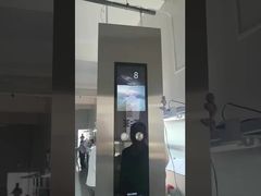 ヘアラインのステンレス鋼の病院のデモのための高速病院のエレベーター 1600kg の負荷を表示します