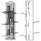 負荷400kgおよび速度1.0m/Sのすべてのガラス封じられた設計の安定した安全家のエレベーター
