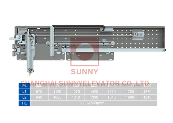 600~1200mm HL 2 パネルサイドオープニング Pm 同期ドアオペレーター