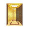塗られるステンレス製の金のエレベーターの小屋の設計アクリルの軽い装飾を模倣すること