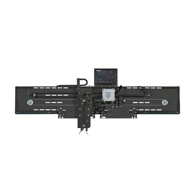 エレベーター用2枚葉センターオープンパーマネントマグネット同期ドアオペレーター（カー トップ取り付け用）