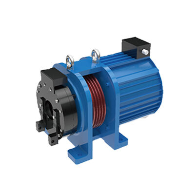 450-630KG 負荷 エレベーター トラクションマシン 0.5-1.75m/s 速度と 380V 電圧