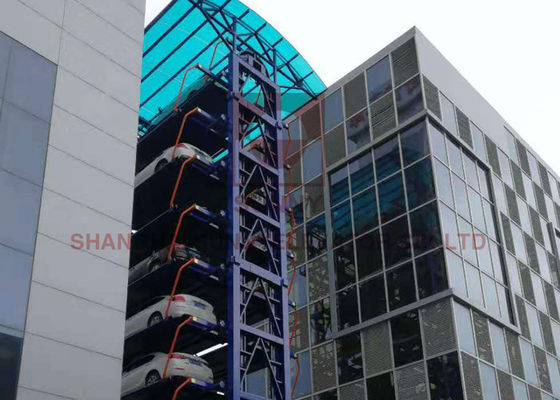 自動ドアが付いている低雑音の縦の持ち上がる380Vガレージの駐車上昇